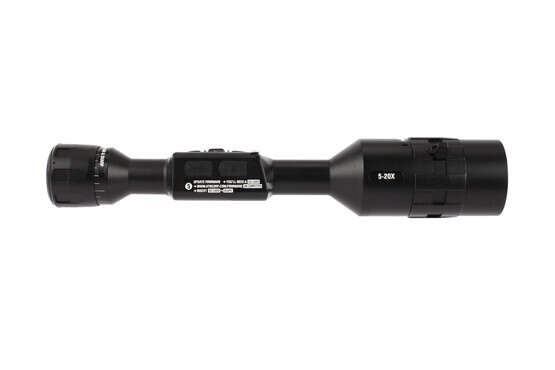 The ATN X-Sight II 4k Pro HD Optics Day/Night Rifle Scope features a 3868x2218 sensor